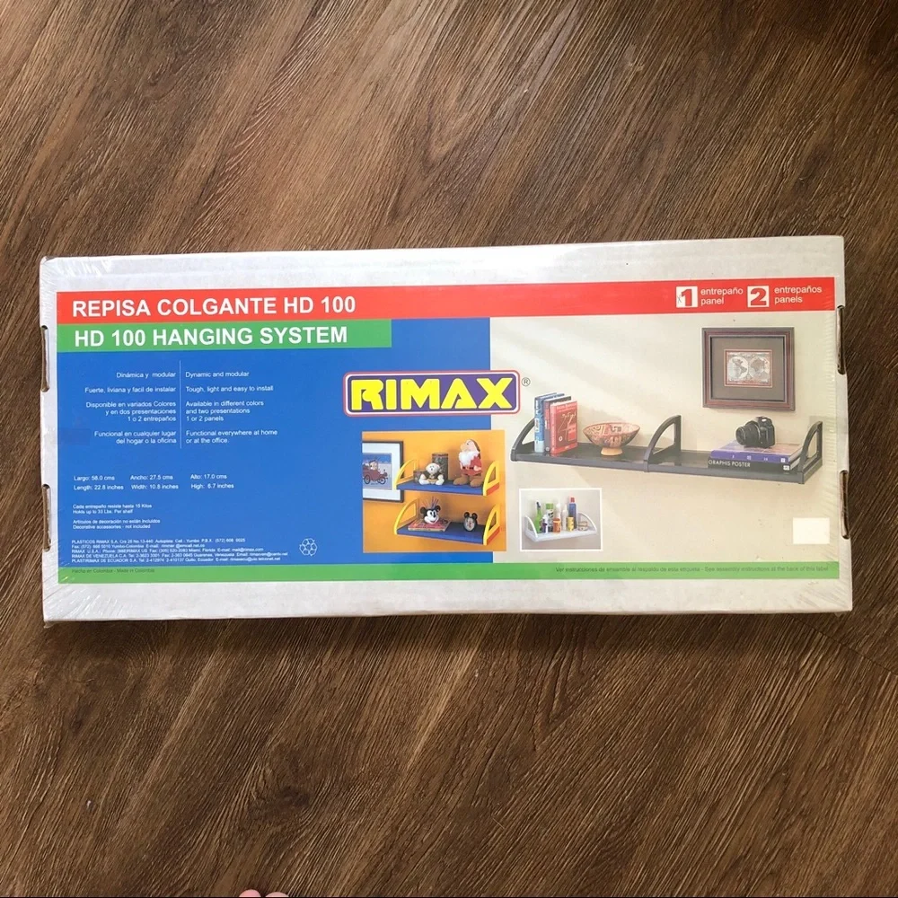 brand new in package rimax shelf